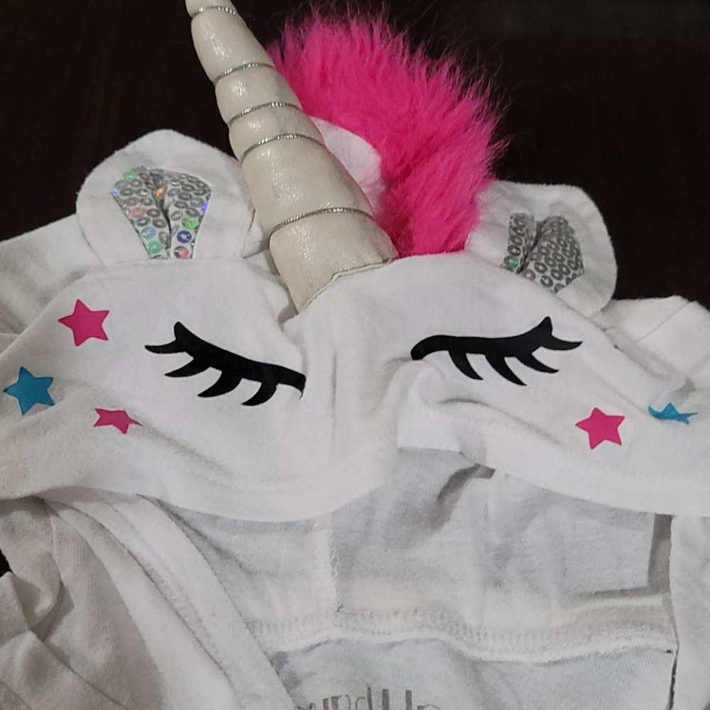 A unicorn pajama Hoodie